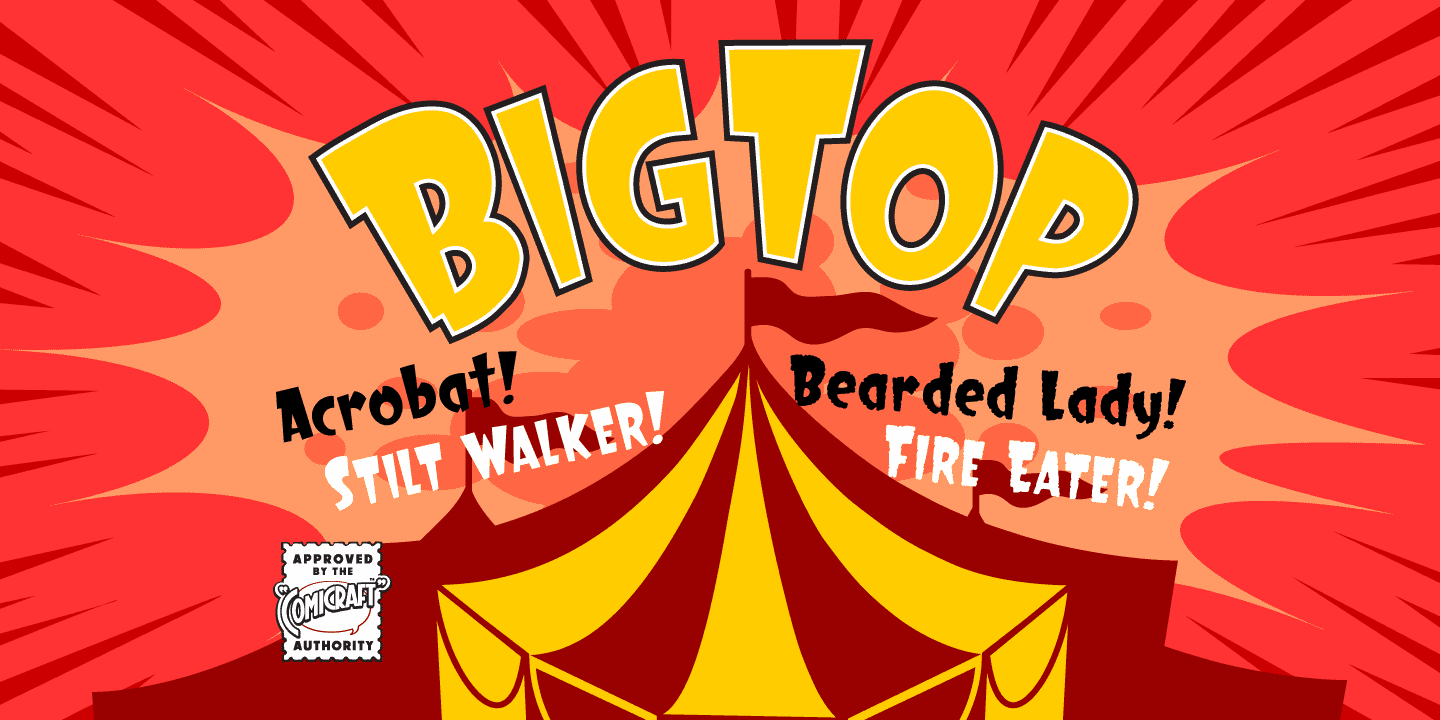 Big Top Font