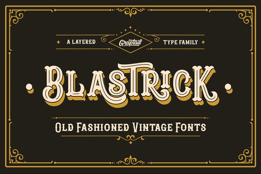 Blastrick Font