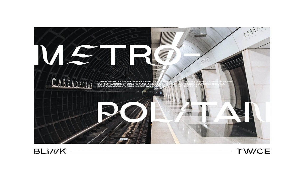 Blink Twice Unique Sans Font