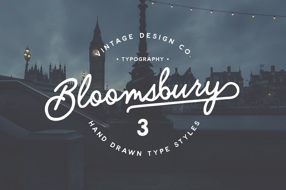 Bloomsbury Script Sans Serif Font