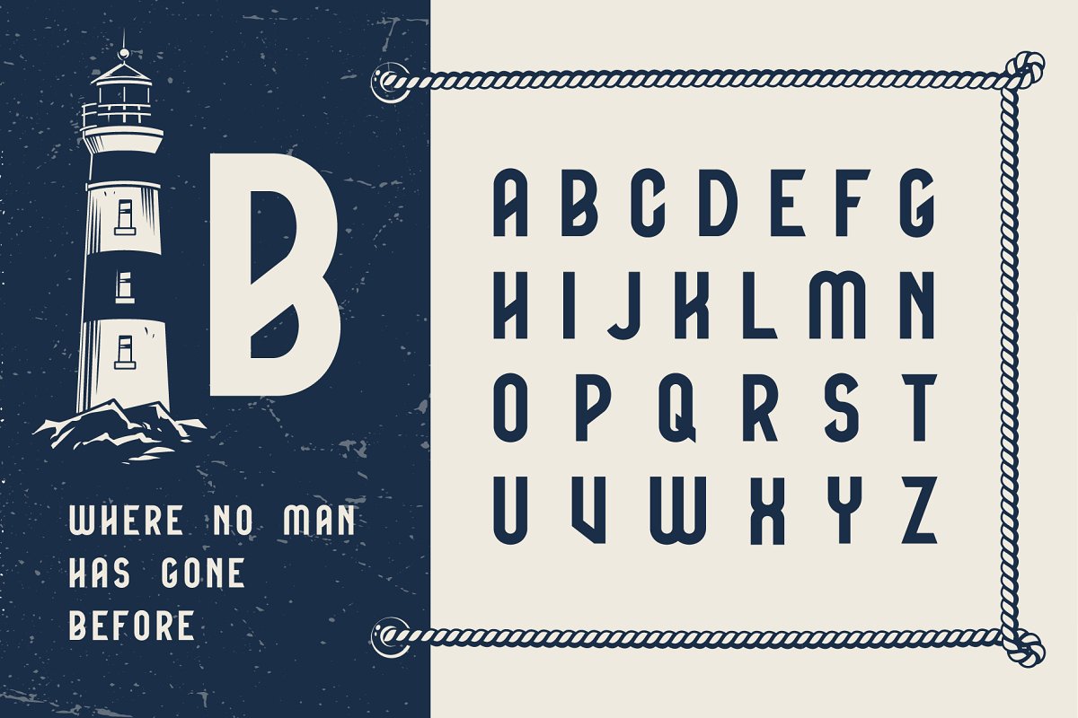 Boatswain Family Extras Font