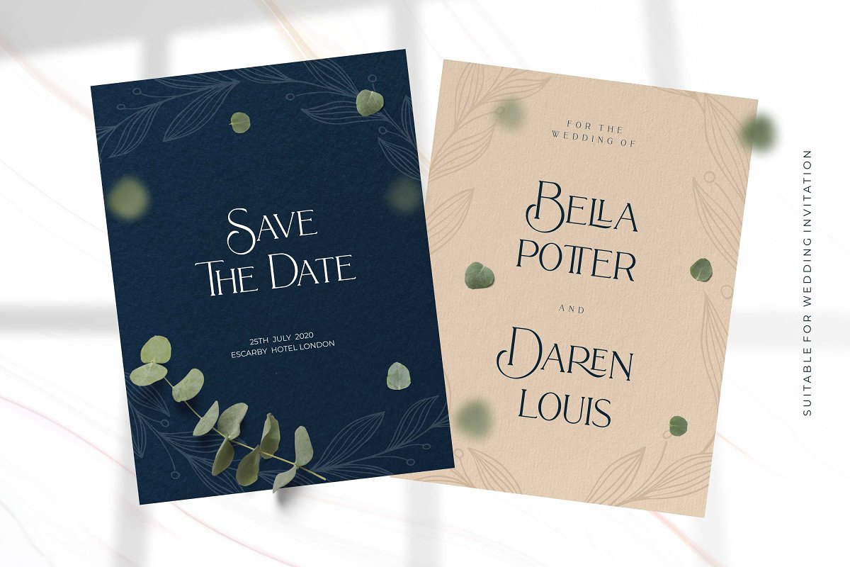 Bollent Modern And Luxury Typeface Font