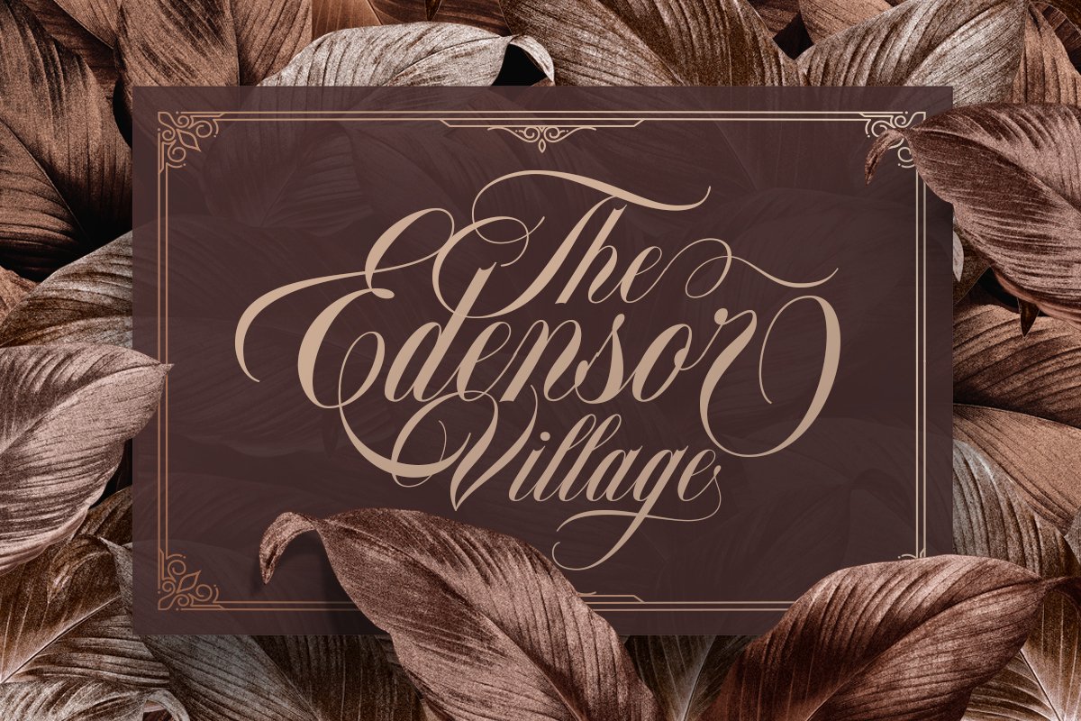 Bordemile Luxury Script Font