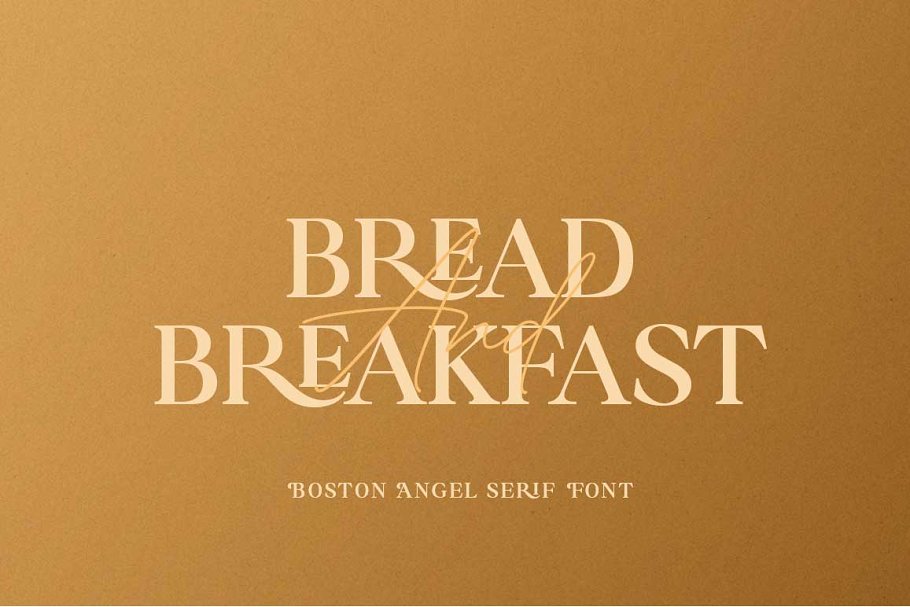 Boston Angel Serif Font Free Download