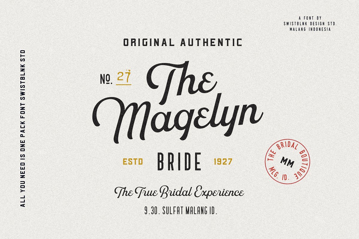 Bouchers Layered | Font Bundle Free Download