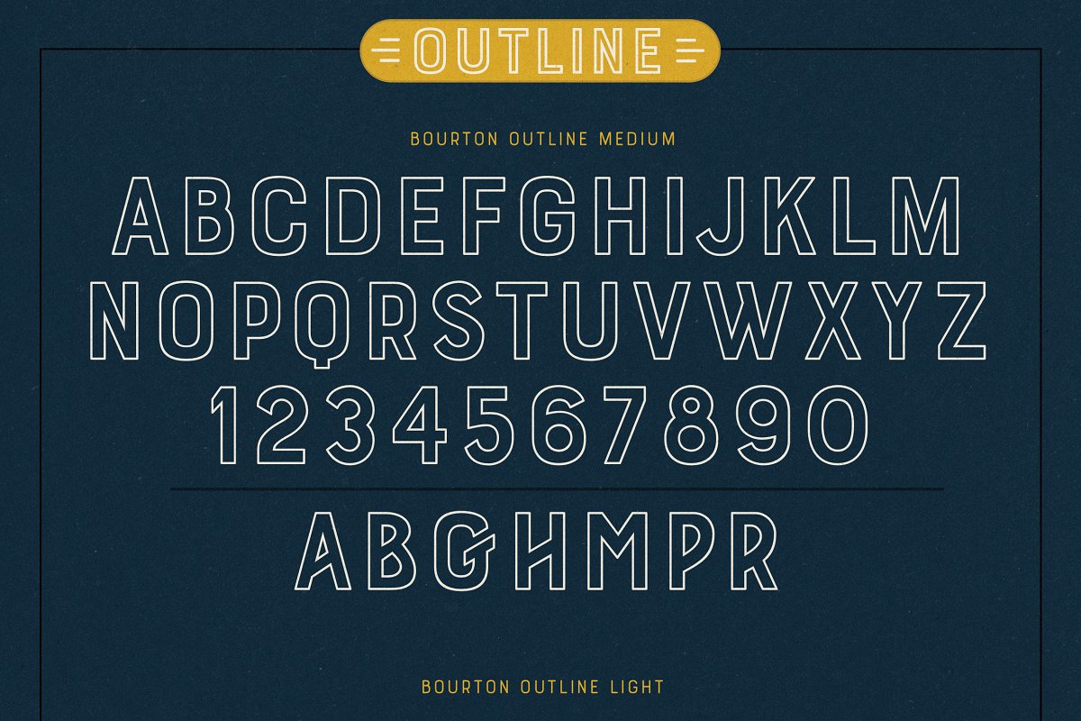 Bourton Basic Pack Font