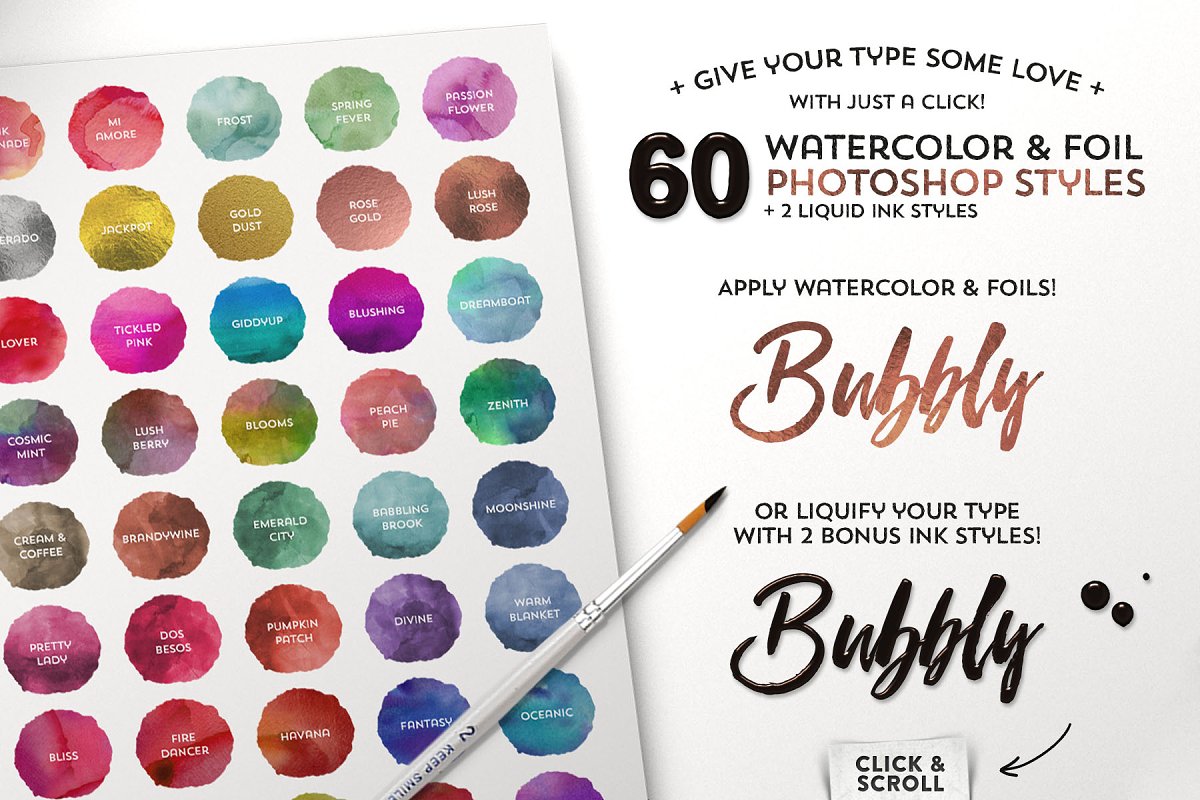 Boutique Script PSD Styles Font