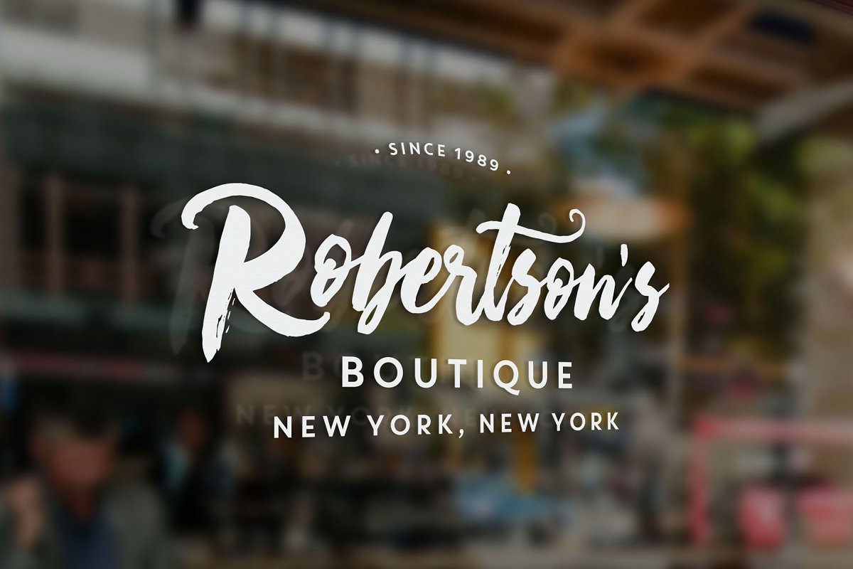 Boutique Script PSD Styles Font