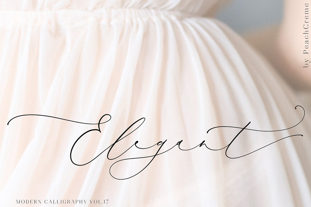 Breathe Poetry Modern Calligraphy Font