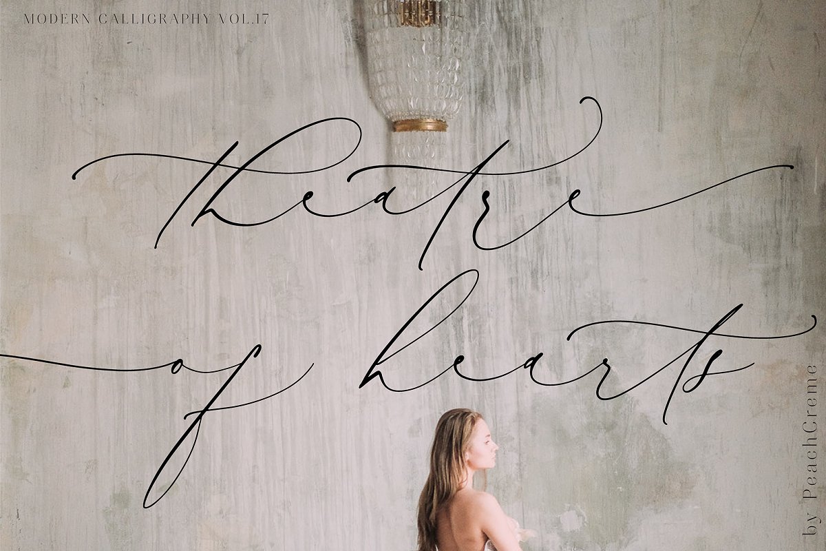 Breathe Poetry Modern Calligraphy Font