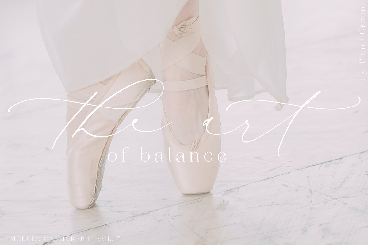 Breathe Poetry Modern Calligraphy Font