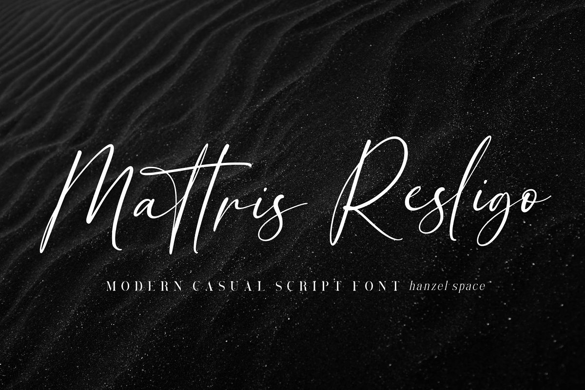 Breattogis Modern Script Font