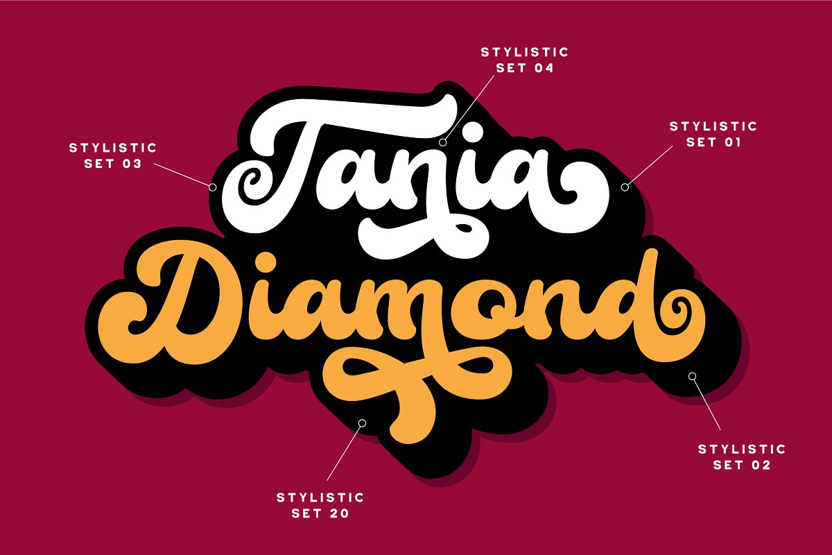 Brenson Charlotte   Retro Font Duo Free Download