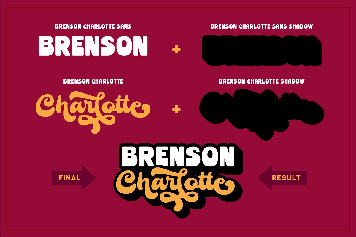 Brenson Charlotte   Retro Font Duo Free Download