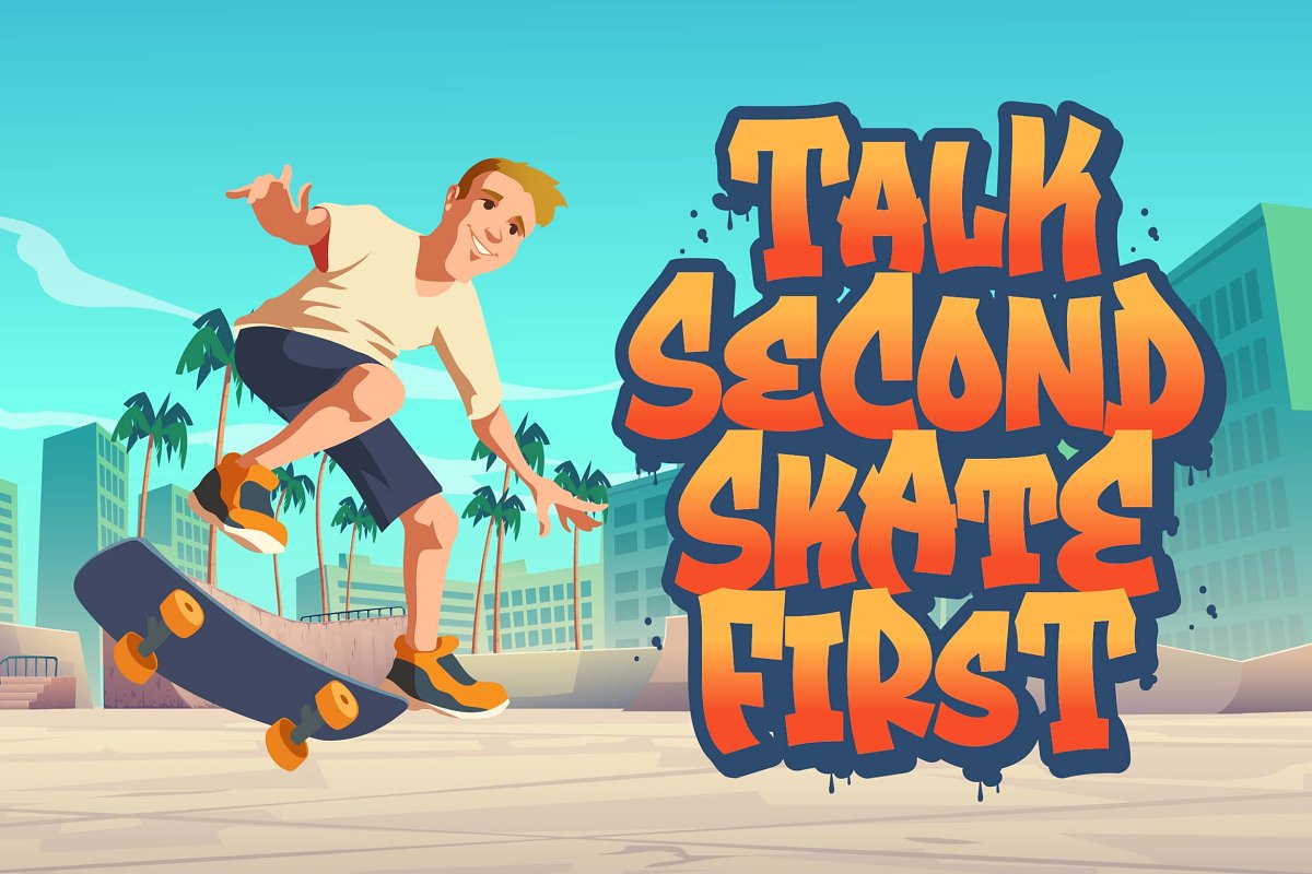 Brockers Urban Graffiti Font