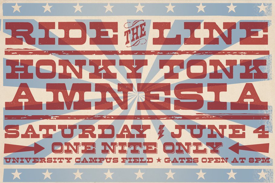 Buckboard Family Font