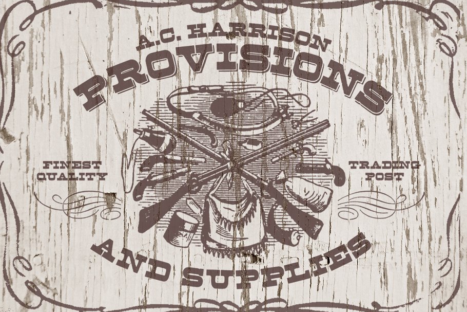 Buckboard Family Font