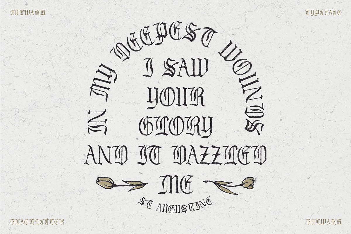 Bulwark Font Family Free Download Bulwark Font