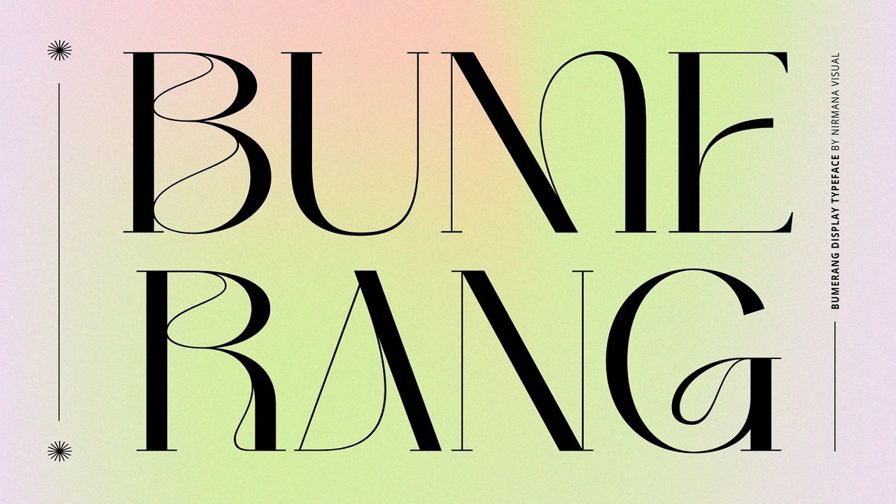 Bumerang Display Serif Font