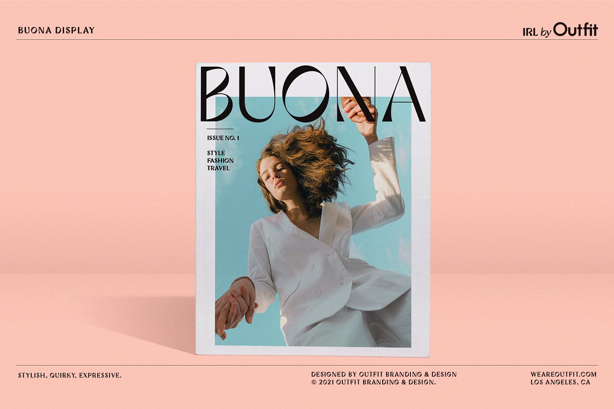 Buona Display Font Family Free Download