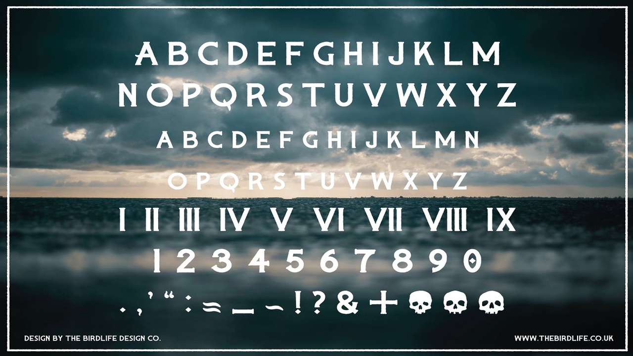 CAPTAIN SALTBEARD Font