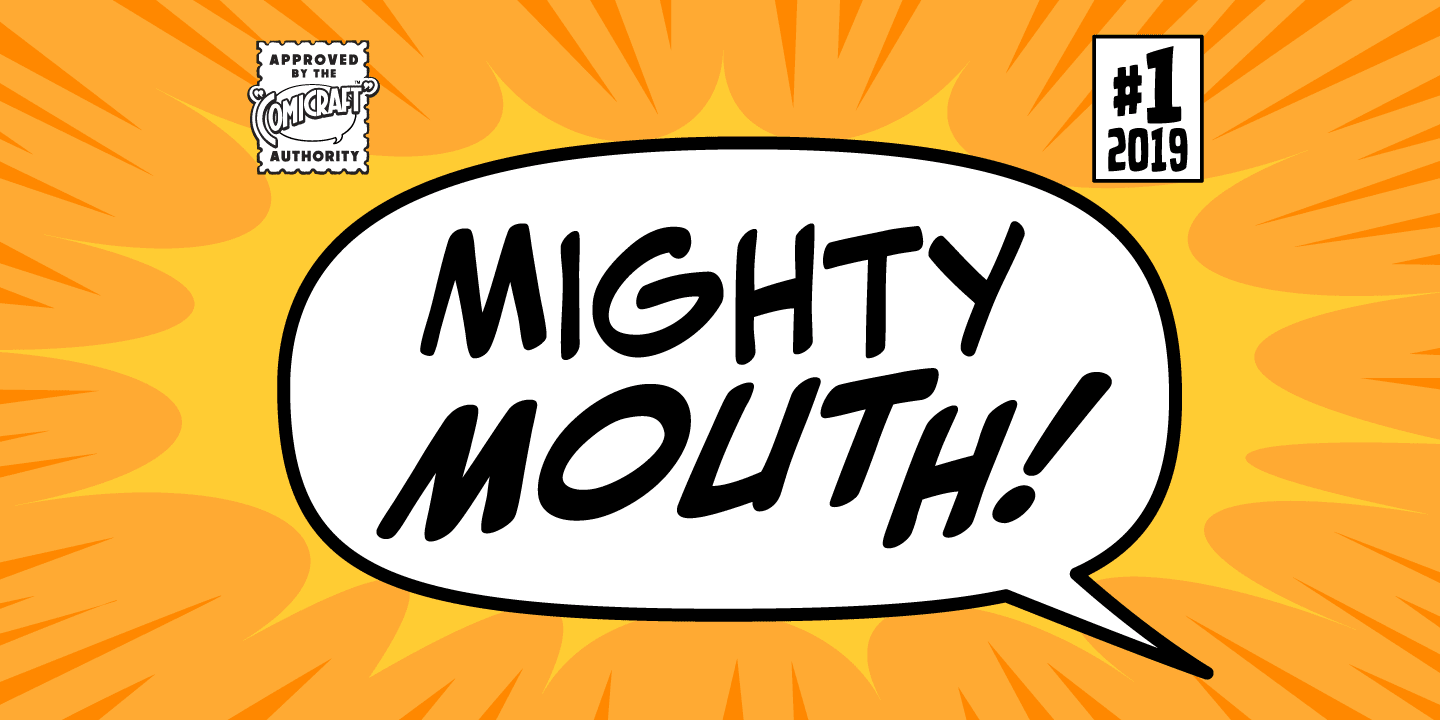 CCMighty Mouth Font