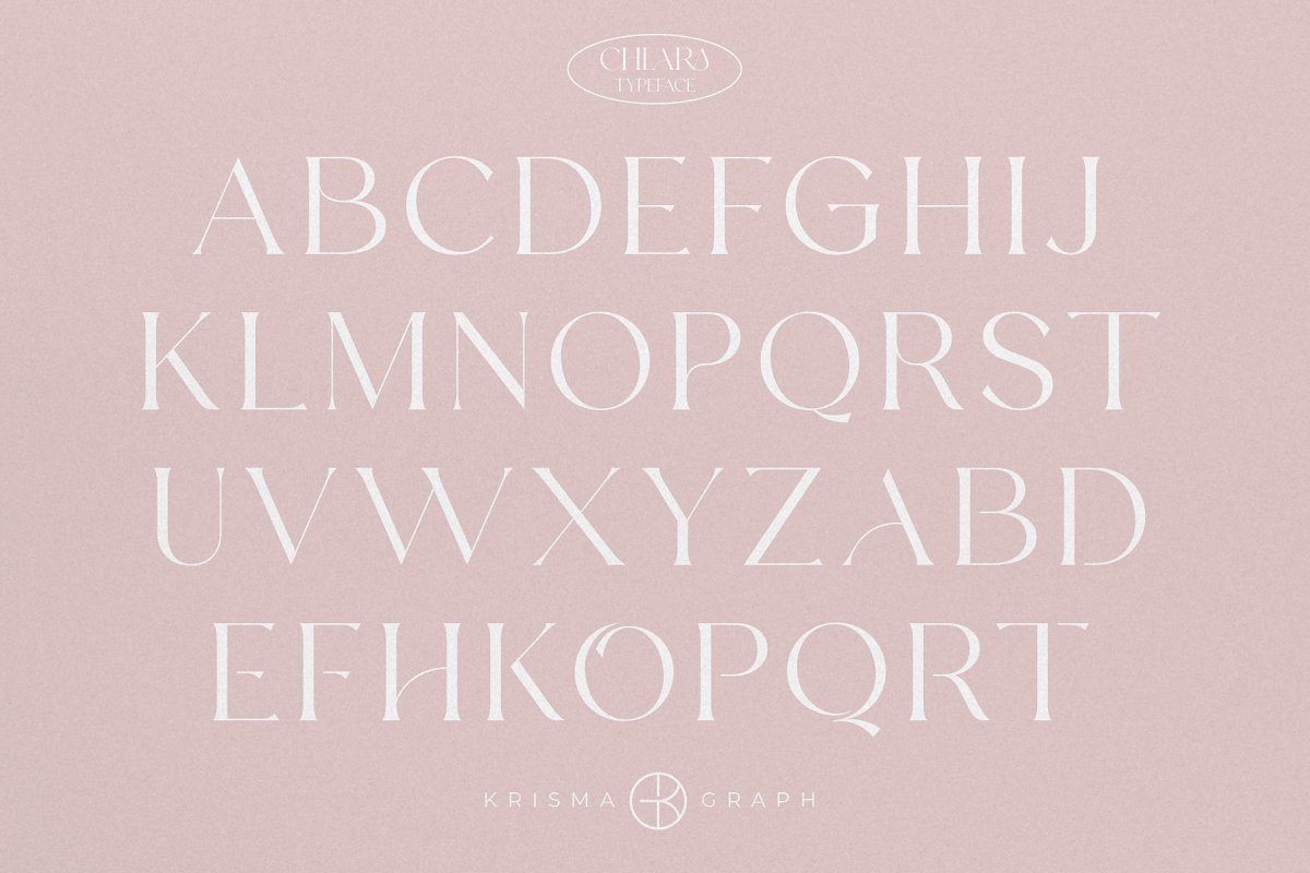 CHLARA Modern Ligature Serif Font