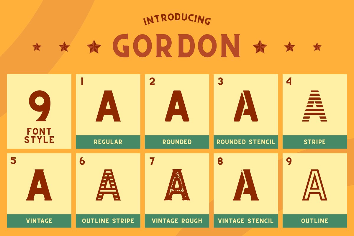 CS Gordon Family Font