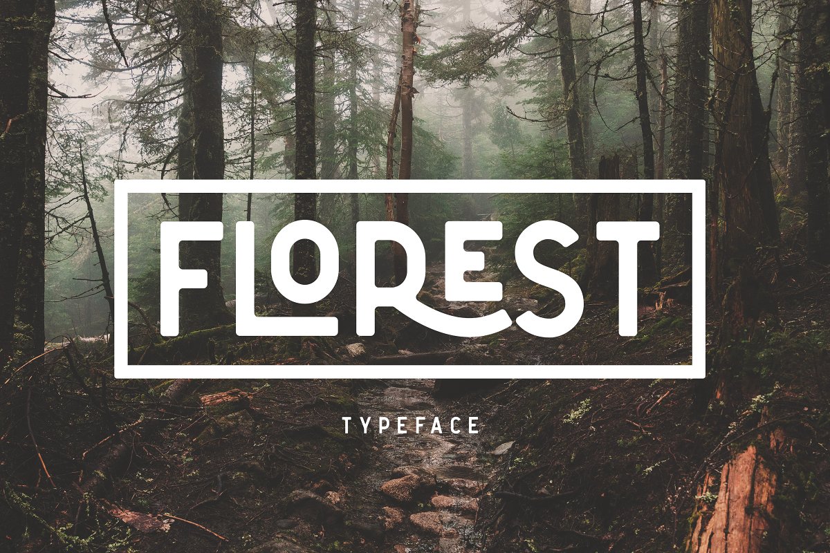 Caferio The Florest Typeface Font
