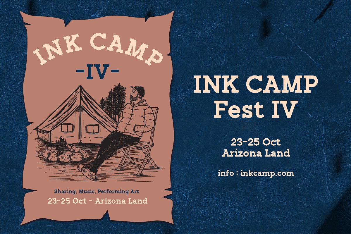 Campfire Slab Serif Font