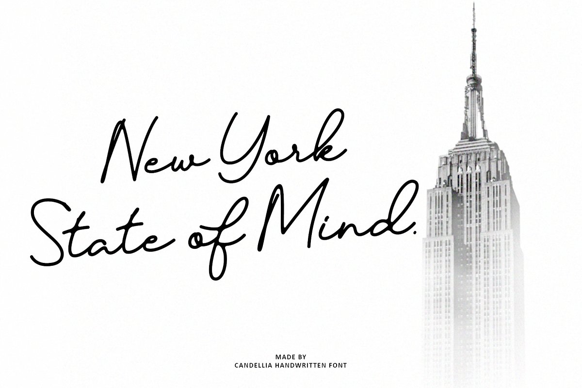 Candelia Stylish Signature Font