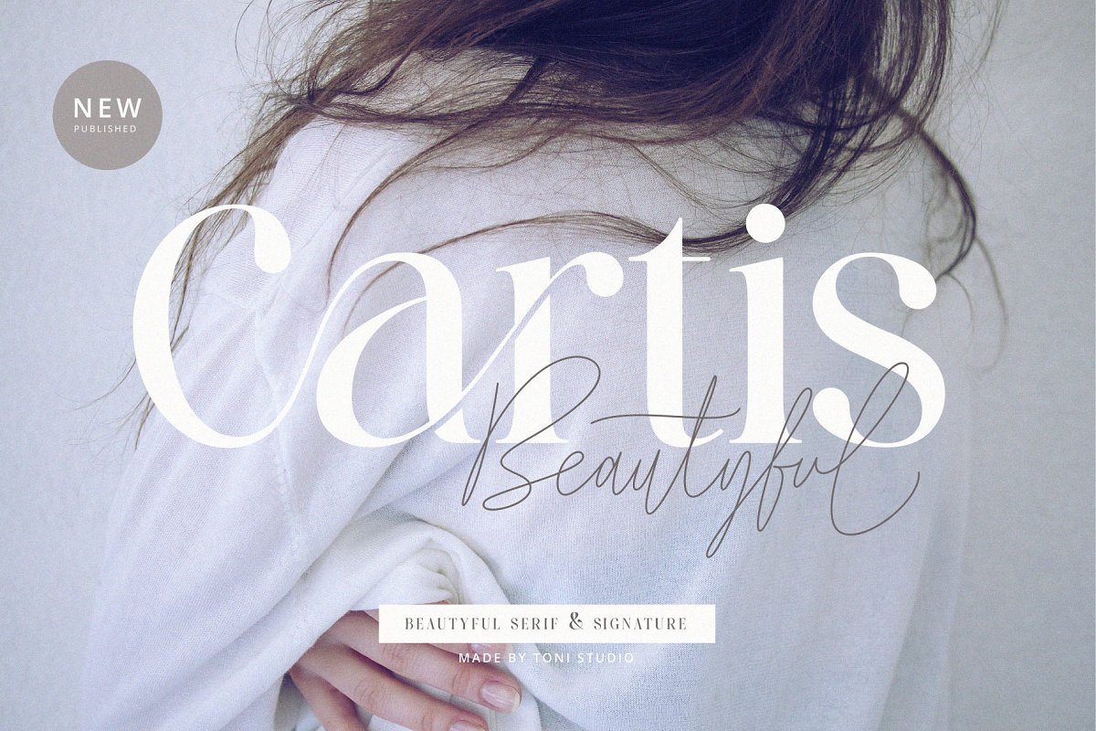 Cartis Beautyful Duo Font
