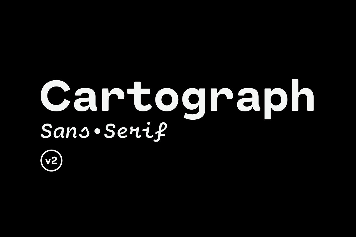 Cartograph CF warm monospace Font