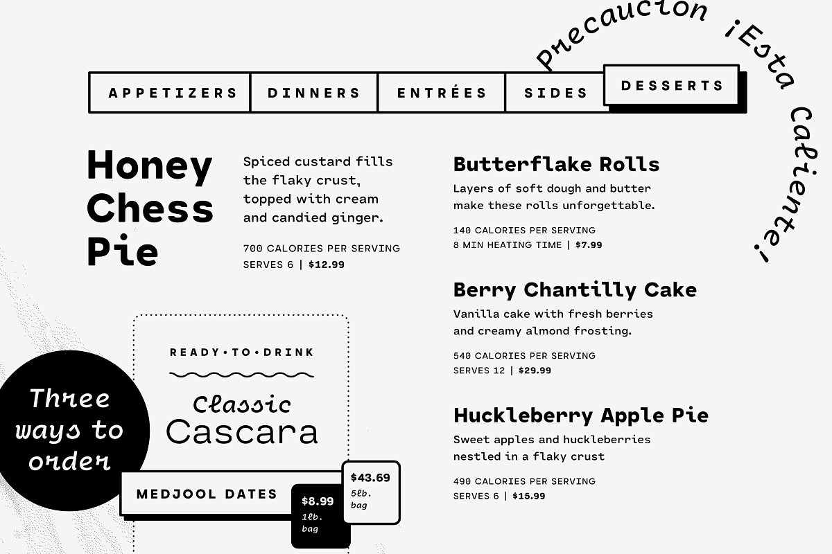 Cartograph CF warm monospace Font