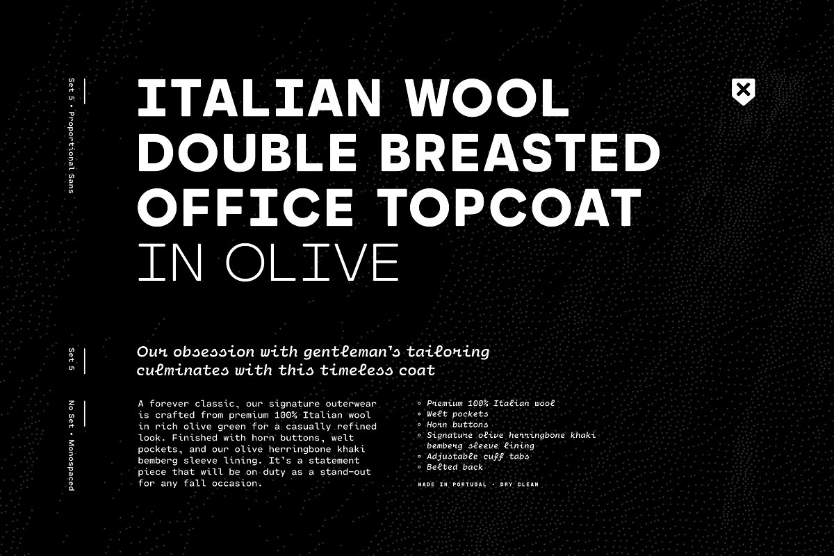 Cartograph CF warm monospace Font