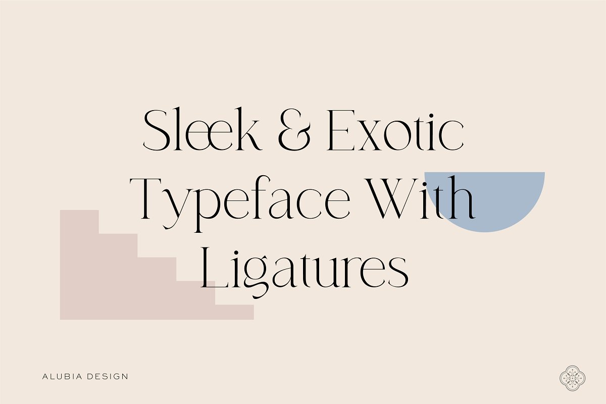 Casablanca   Sleek & Exotic Serif Font Free Download