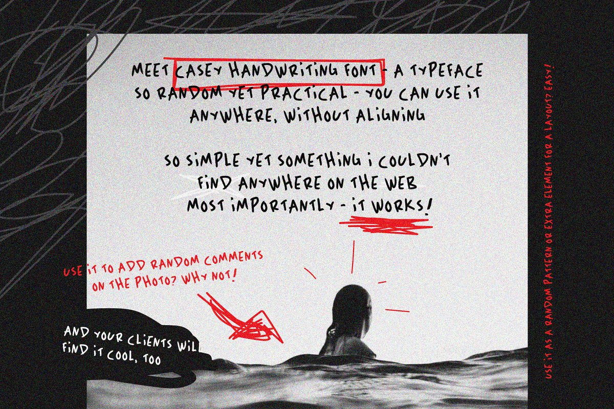 Casey Handwriting Font Free Download