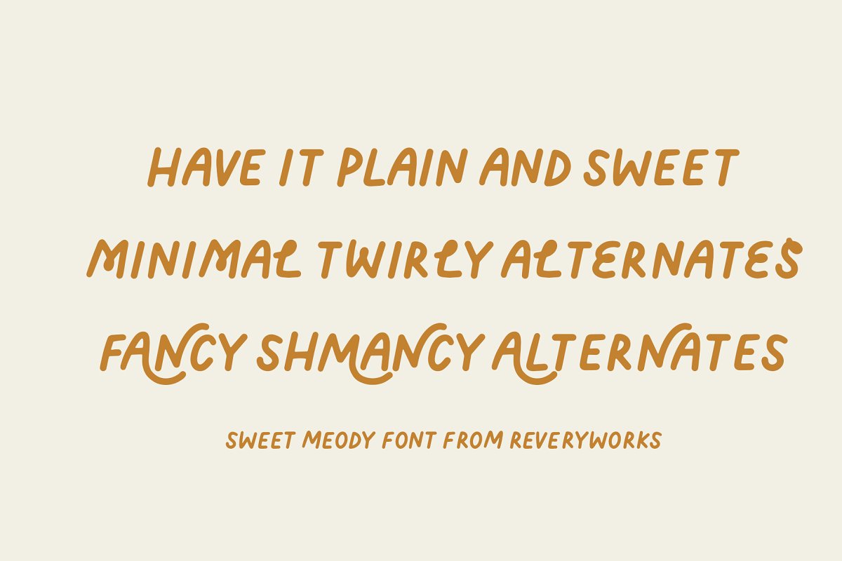 Cashmere Moon Sans (3 fonts) Free Download