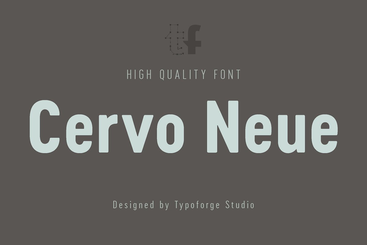 Cervo Neue 50% off Font Free Download