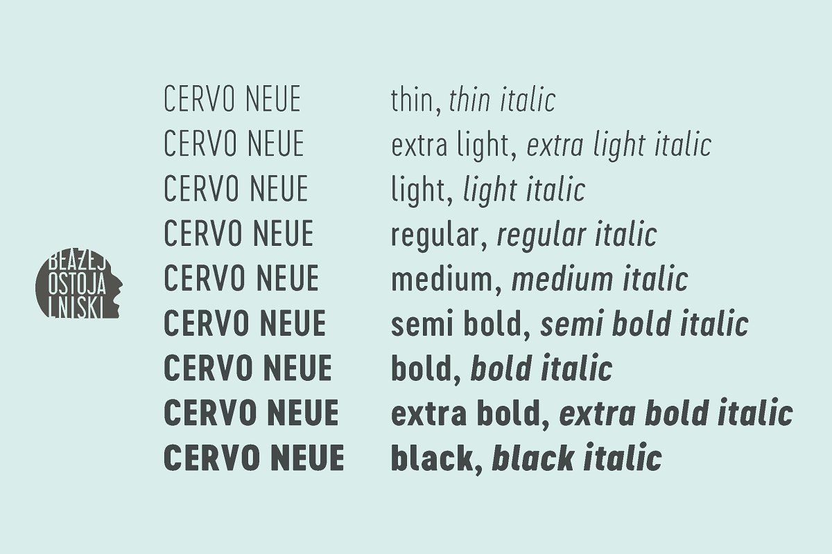 Cervo Neue 50% off Font Free Download