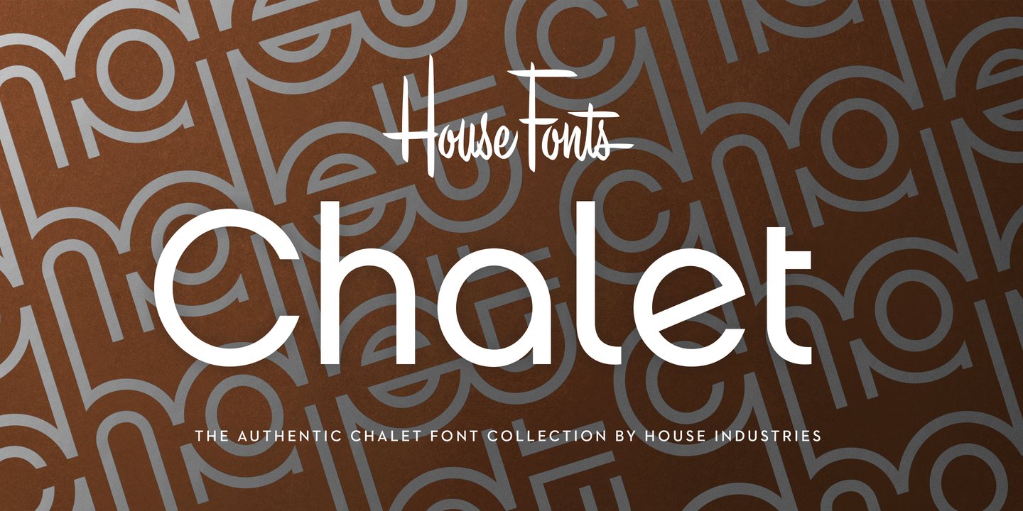 Chalet Font Family Free Download Chalet Font