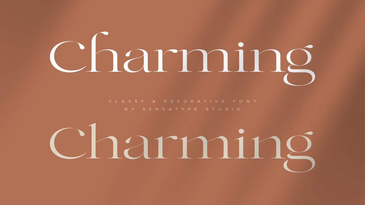 Charming Classy Decorative Font