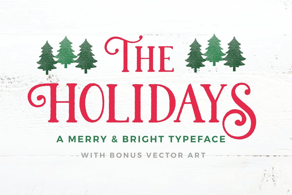 Christmas Font Bundle Free Download