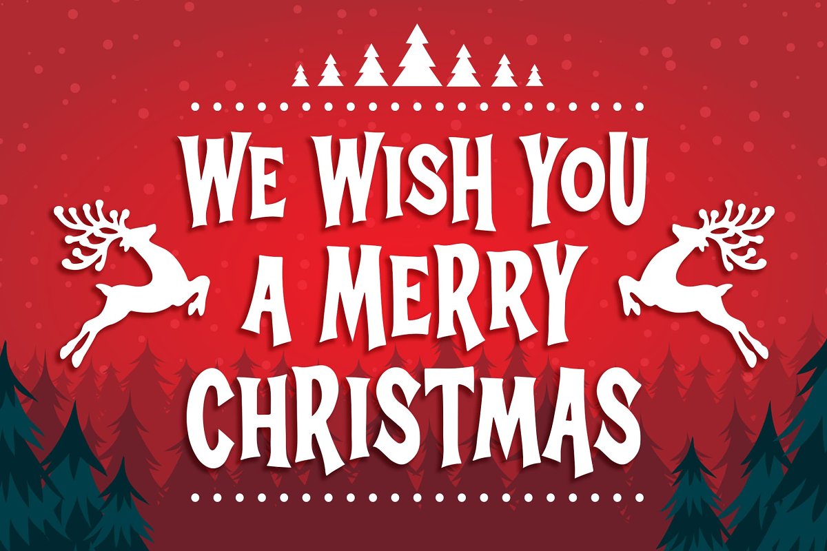 Christmas Shaky a Bouncy Display Fo Font Free Download