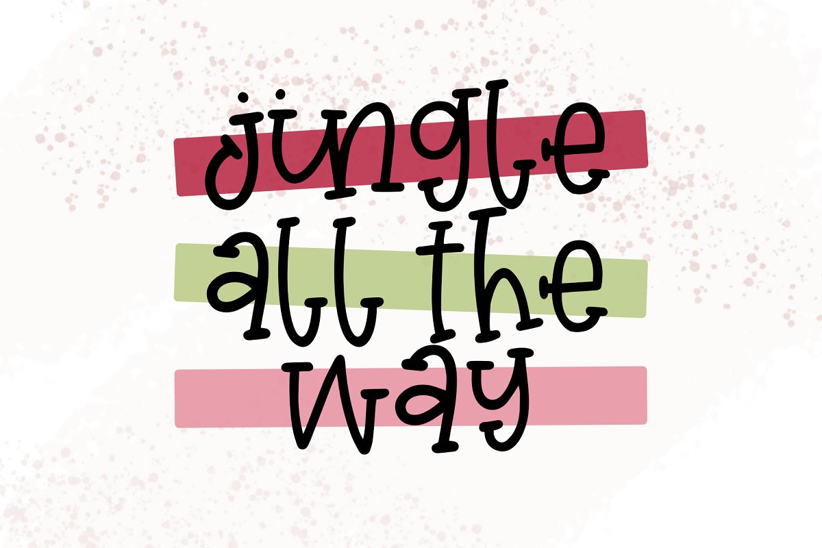 Christmas Stocking Font Free Download