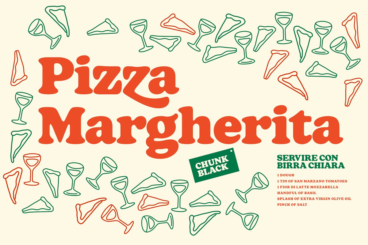 Chunk Black Retro Serif Font