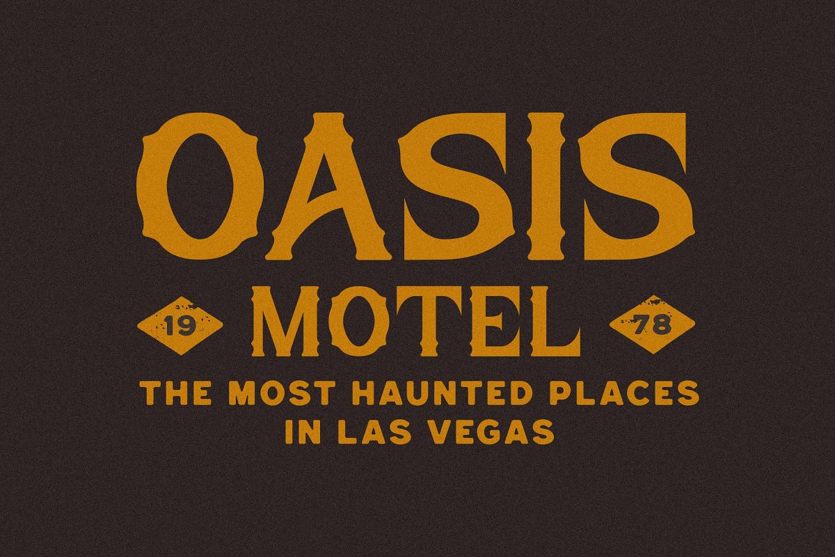 Cikond Vintage Display Font