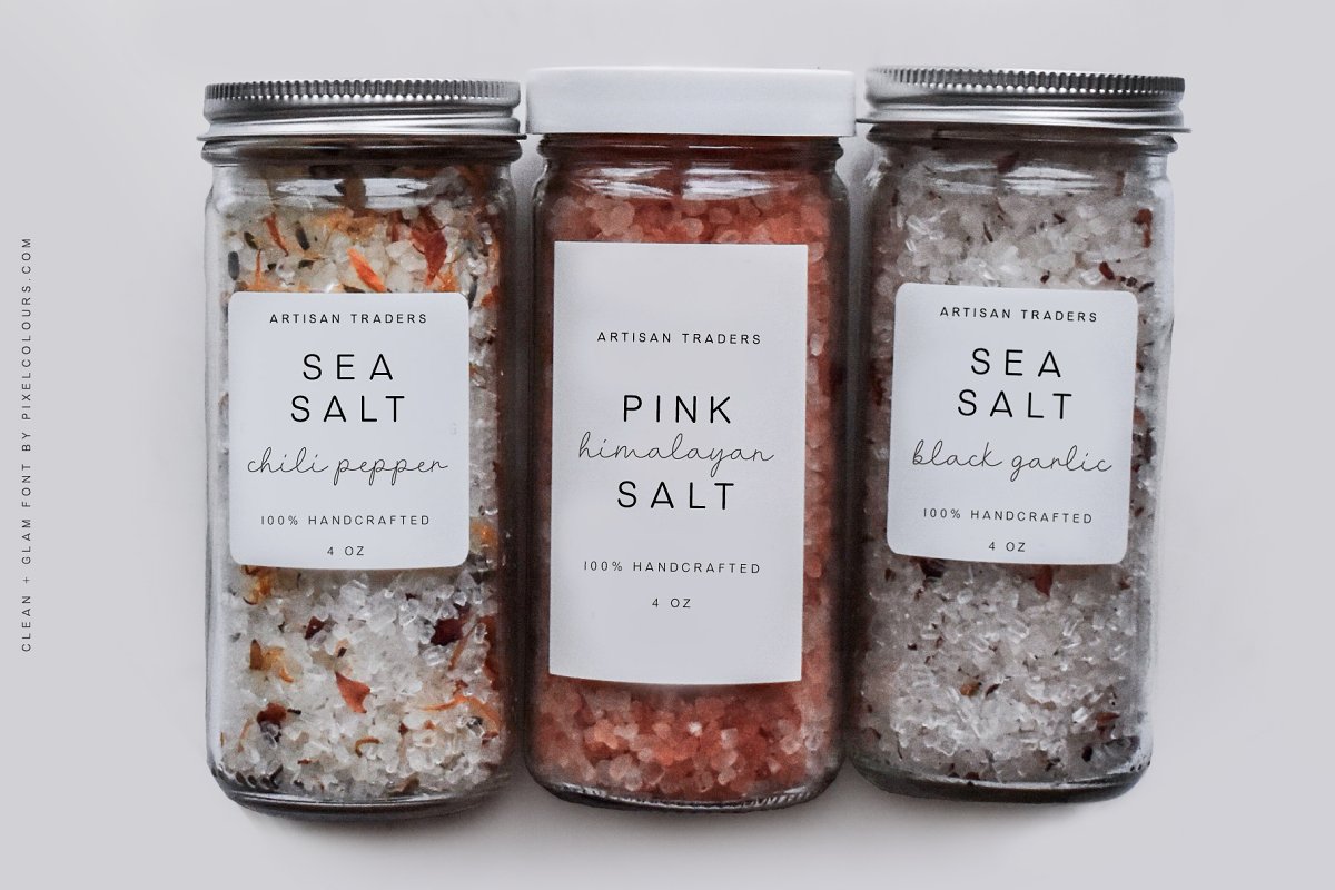 Clean and Glam Script Duo Font