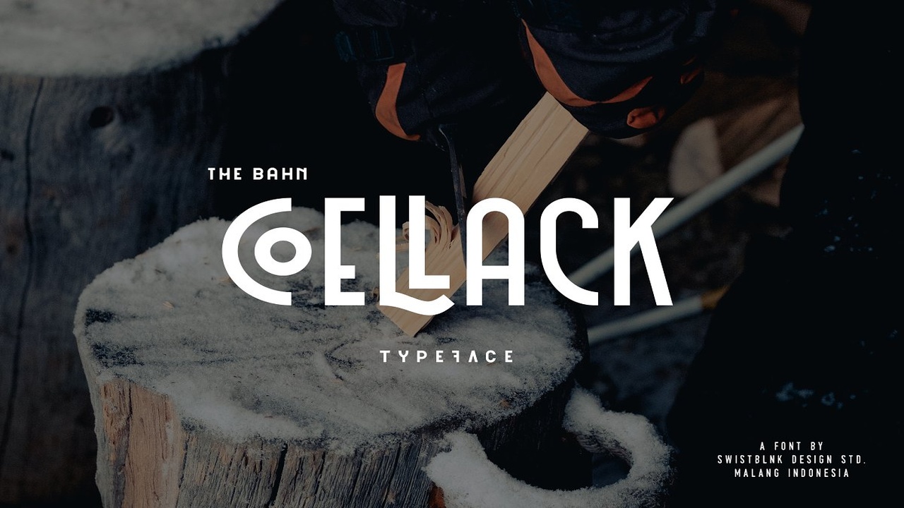 Coellack Typeface Font