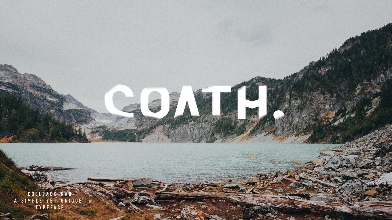 Coellack Typeface Font